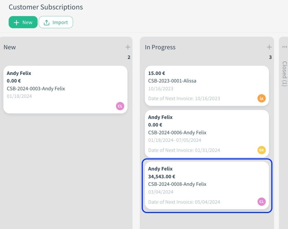 CloudOffix - Subscription Management Upgrade