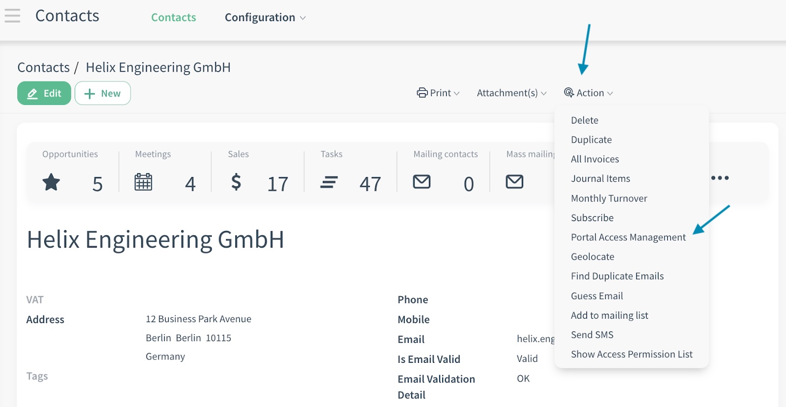 CloudOffix'te LinkedIn Entegrasyon ayarları ekran görüntüsü