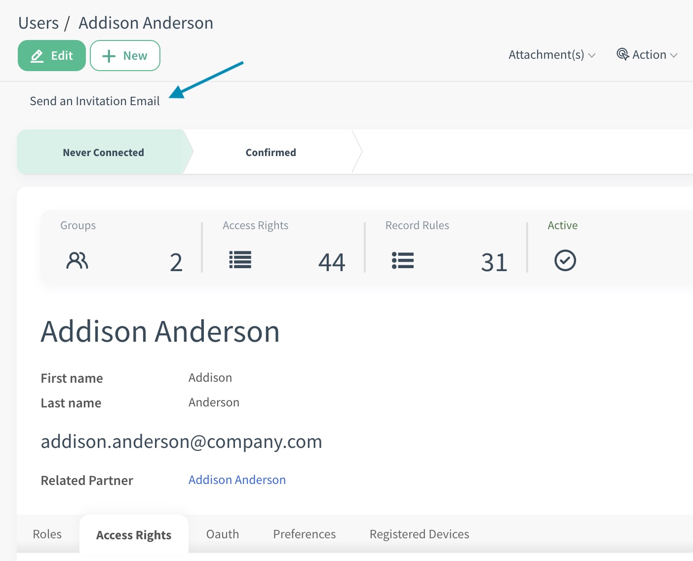CloudOffix'te LinkedIn Entegrasyon ayarları ekran görüntüsü