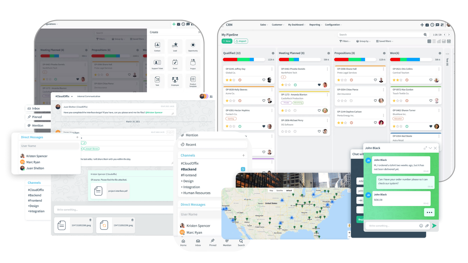 CloudOffix Screens