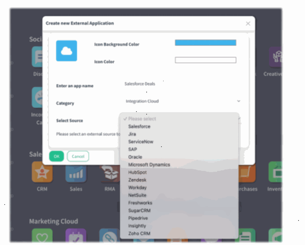 Text and image block