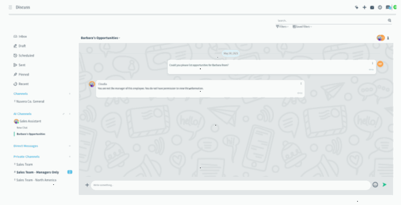 Text and image block