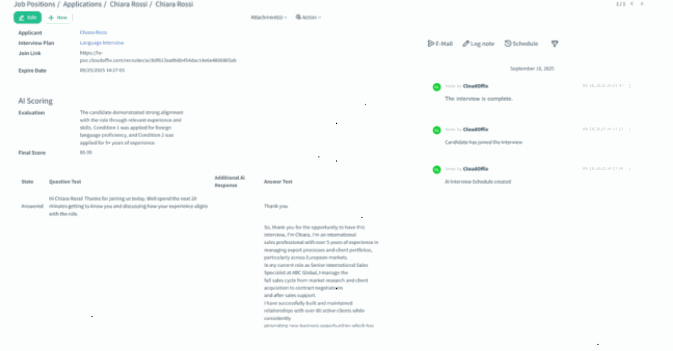 Text and image block