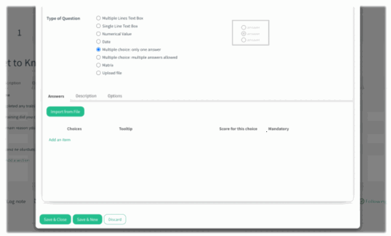 Text and image block
