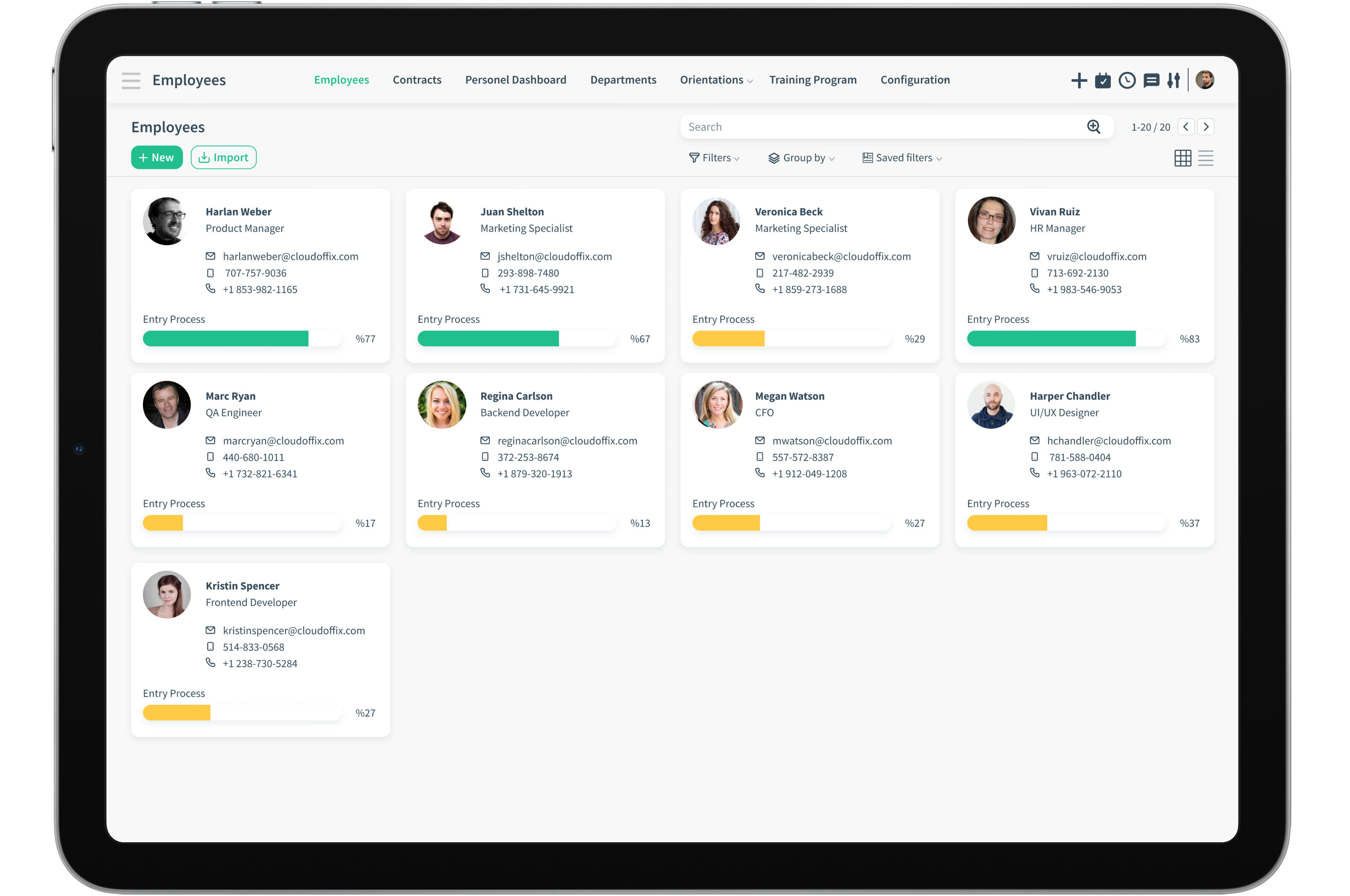 CloudOffix HR Cloud Interface