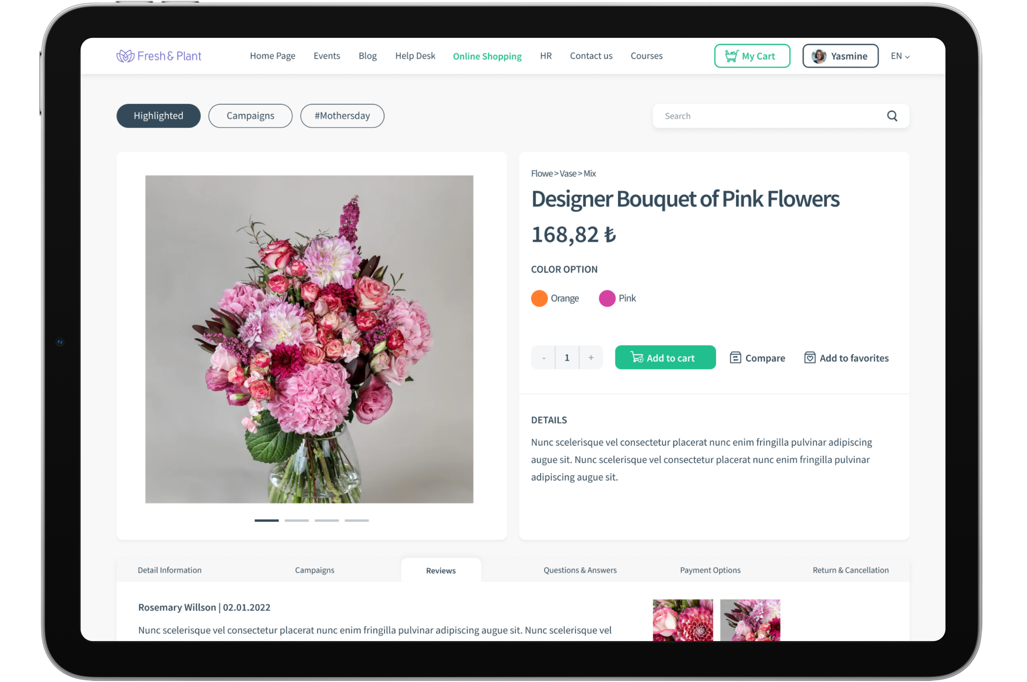 CloudOffix E-commerce Cloud Interface