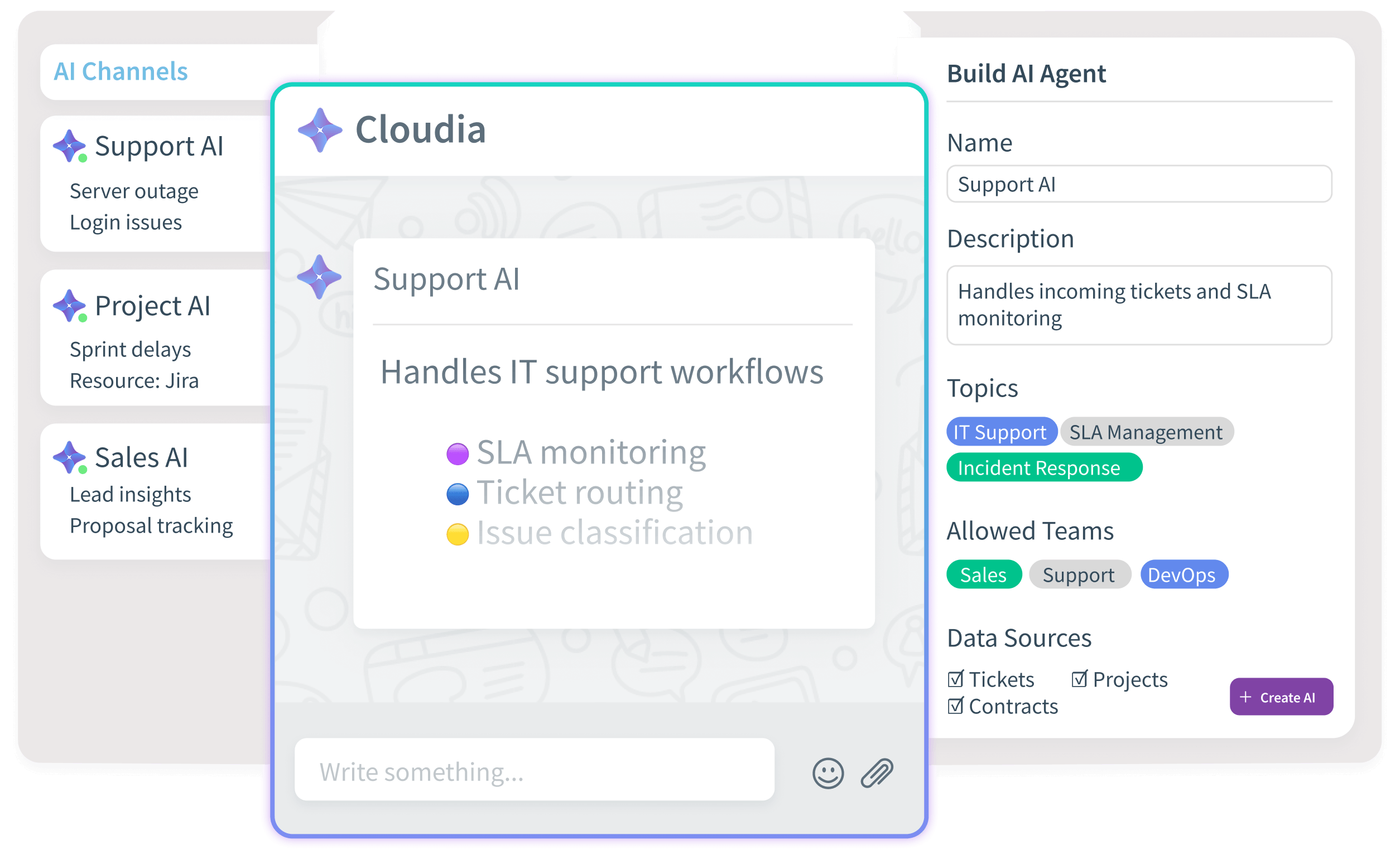 Build AI Interface