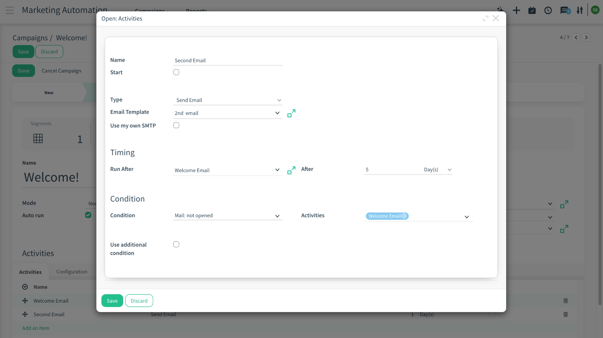 Marketing Automation Creation Activities 2